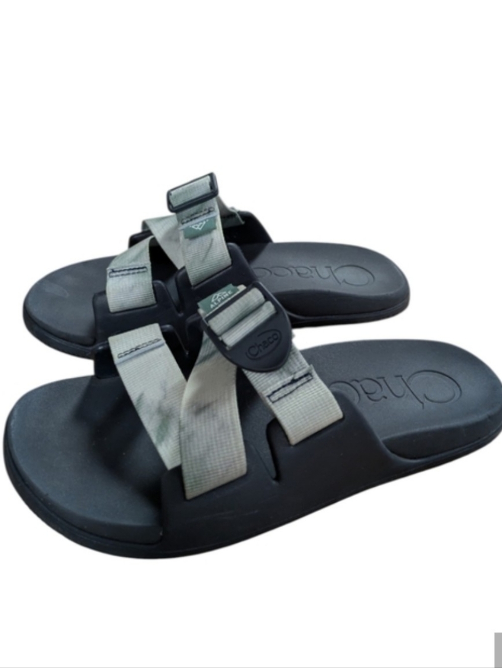 Chaco Chillo Slide Sandals Green Size 6
